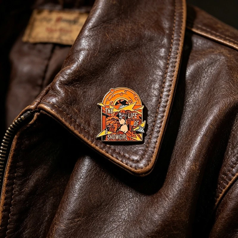 Chic Pop Singer Enamel Pins - Creative Music Brooch Souvenir Gifts