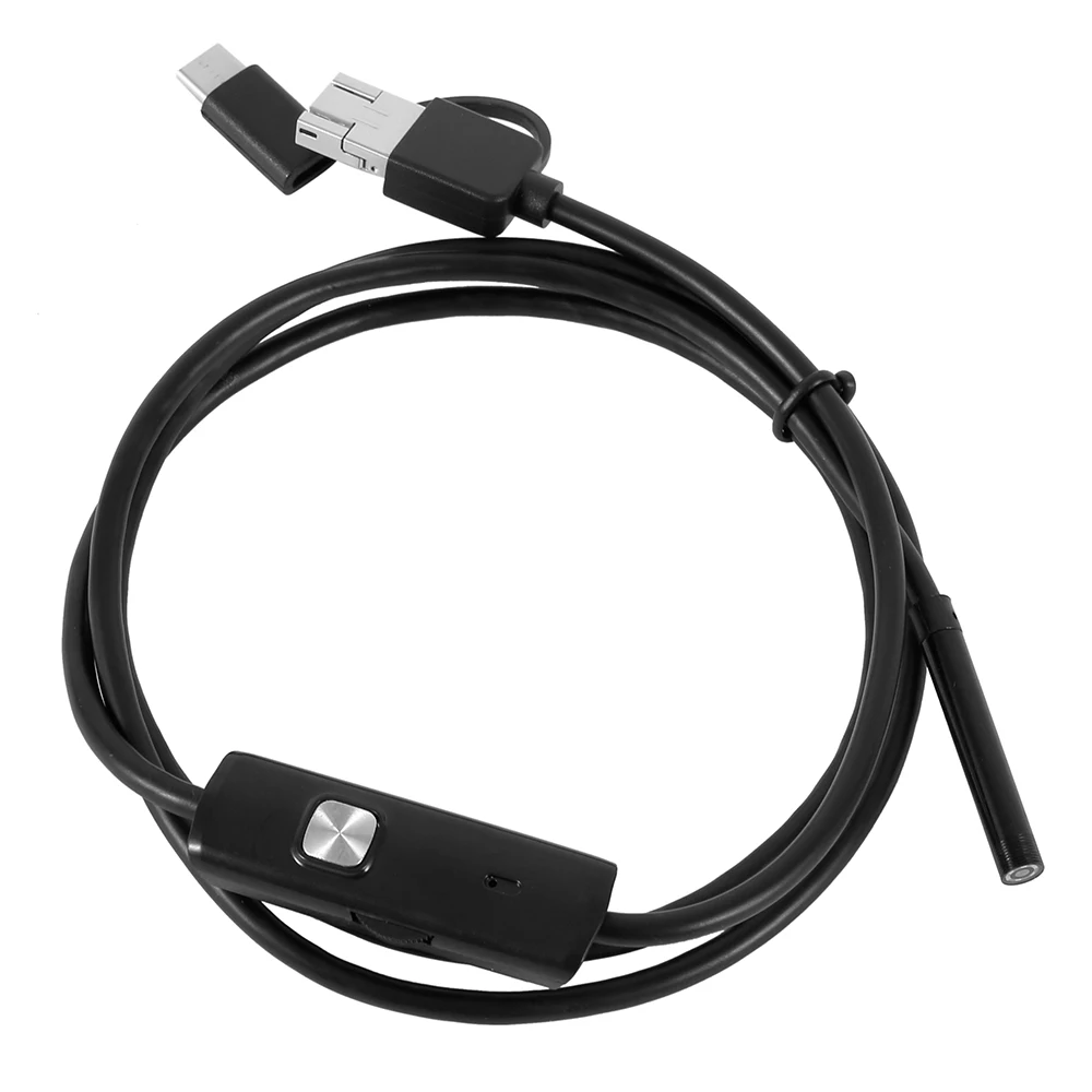 5.5mm lens Camera Endoscope IP67 1/2/3.5/5/10 M Hard Flexible Tube Mirco USB Borescope Video Inspection for Android Endoscope 3