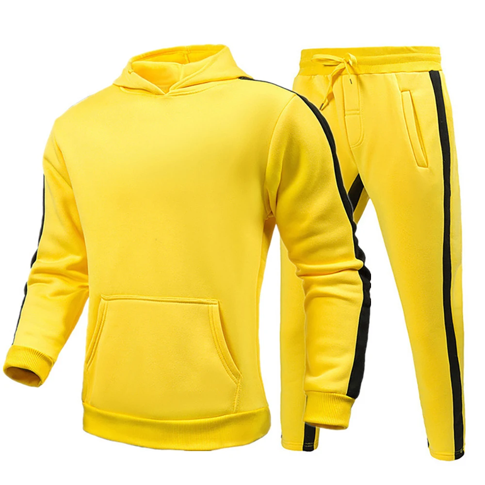 Spring Autumn Men's New Color Jogging Suit For Men Youth Fashion Casual