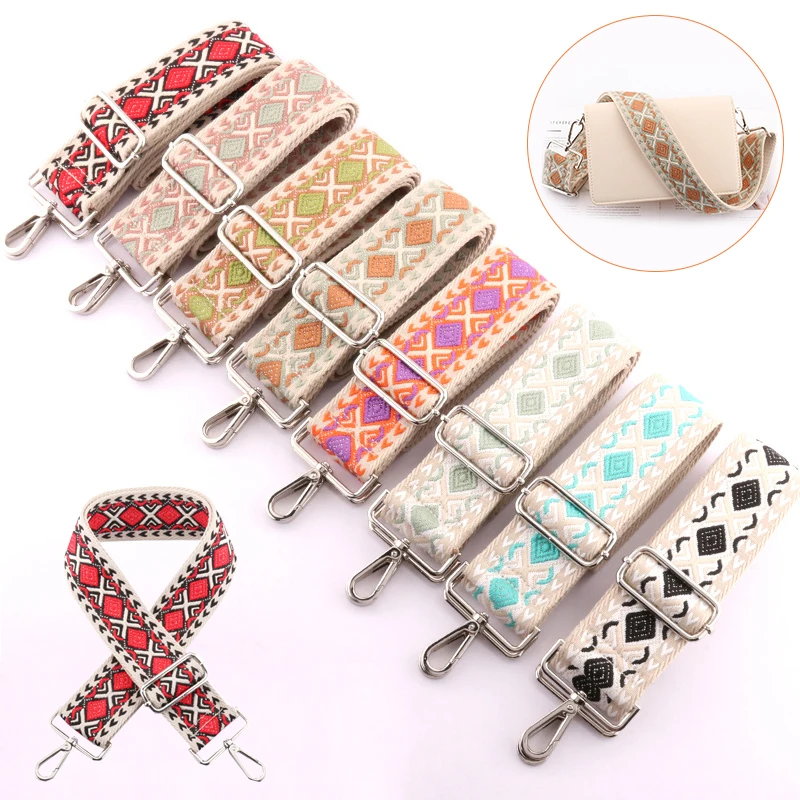 Women's Bag Straps Adjustable Women's Shoulder Bag Crossbody Messenger Bag Strap Purse Handle Handbag Straps Bag Accessories 1pc deepeel 30 60cm colorful pu leather bag straps purse handbag handles gold chain buckle weave sling diy handmade accessories