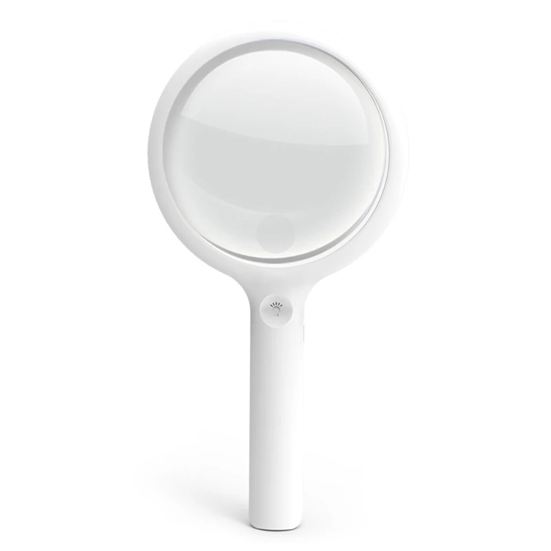 

Handheld Magnifier with 20 LED Light 110mm for Extra Large Glass 30X 85WC