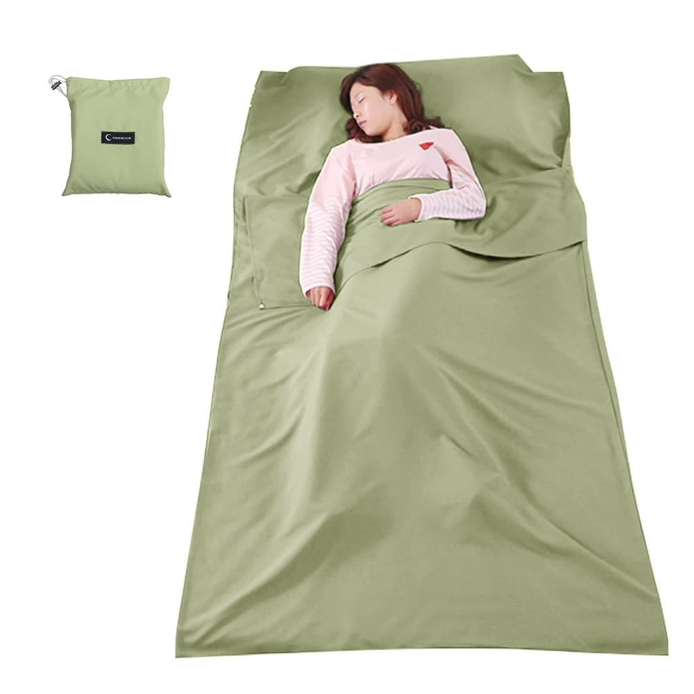 Heavyoff Slaapzak Liner Draagbare Reizen Camping Lakens Lichtgewicht Compacte Slaapzak Lakens voor Reizen Hotel Mountain Picknick Roze, 160 cm x 210 cm Heavyoff Slaapzak Liner Draagbare Reizen Camping Lakens Lichtgewicht Compacte Slaapzak Lakens voor Reizen Hotel Mountain Picknick Roze, 160 cm x 210 cm
