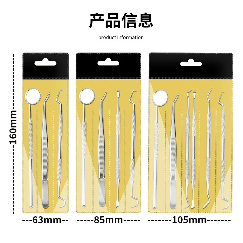 

Набор стоматологических инструментов из нержавеющей стали 304 с стоматологическим фотозондом, стоматологические хирургические инструменты