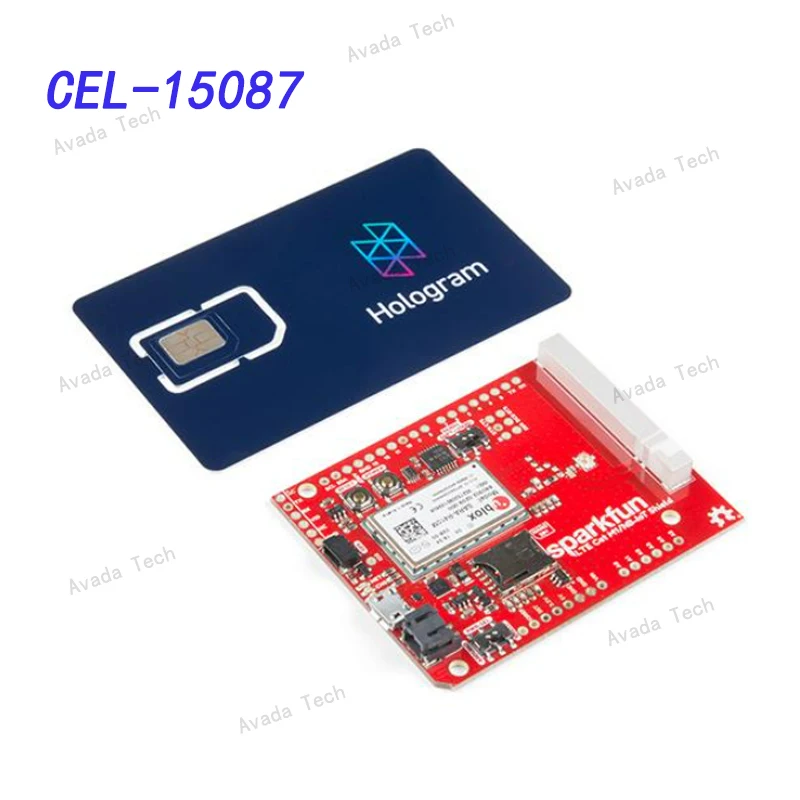 

Avada Tech CEL-15087 LTE CAT M1/NB-IoT Shield - SARA-R4 (с голограммой и SIM-картой)