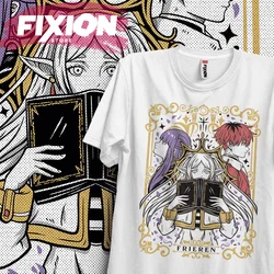 Frieren Anime Lover's Cotton T - Shirt - Perfect Manga Gift - XXXL (White)