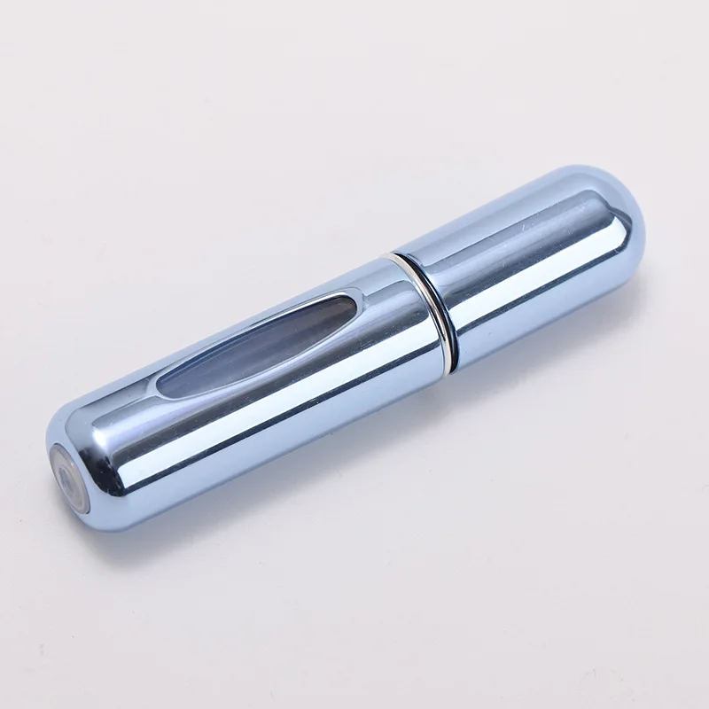 Portable Mini Refillable Perfume Atomizer with Spray Pump - Travel-Size Cosmetic Container