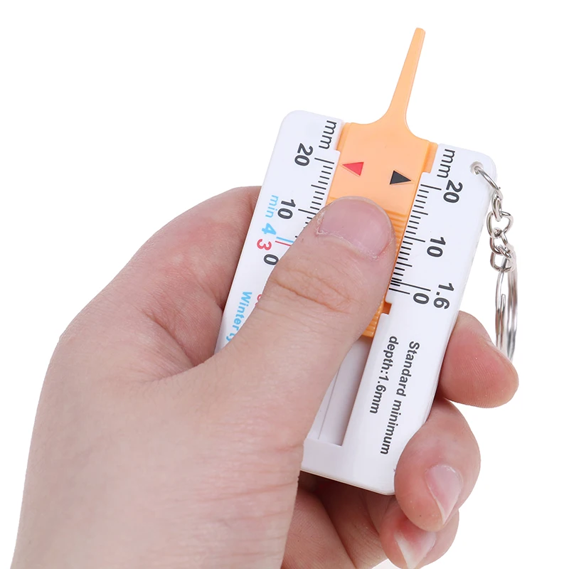 0-20MMAuto Tyre Tread Depth Gauge Caliper Car Tyre Tread Depth Depthometer Gauge CaliperTire Wheel Measure Tools 1PC tyre tread depth gauge