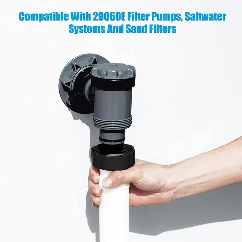 Ground Pool Hose Replacement 1.5 Inch Diameter Swimming Pool Replacement Hose 59 Inch Long Interconnecting Tubes Sand Filters