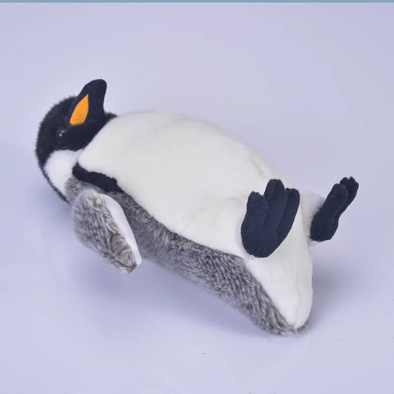 Peluche Pinguino Con Orecchie Da Coniglio 23 Cm, Morbido Cuscino Giocattolo Per Bambini, Regalo Carino - 2