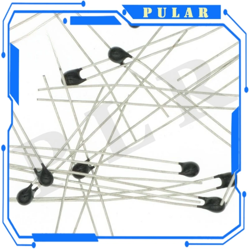 20pcs PLR NTC Thermistor Thermal Resistor MF52 NTC-MF52AT 1K-100K 5% 3950B 1/2/3/4.7/K Ohm R