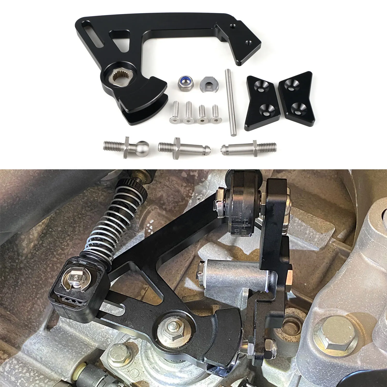 Adjustable Short Shifter Arm 6-speed Manual Kit for Audi A3 S3 8V 8P TT 8J 8N 8S VW Golf SEAT Leon
