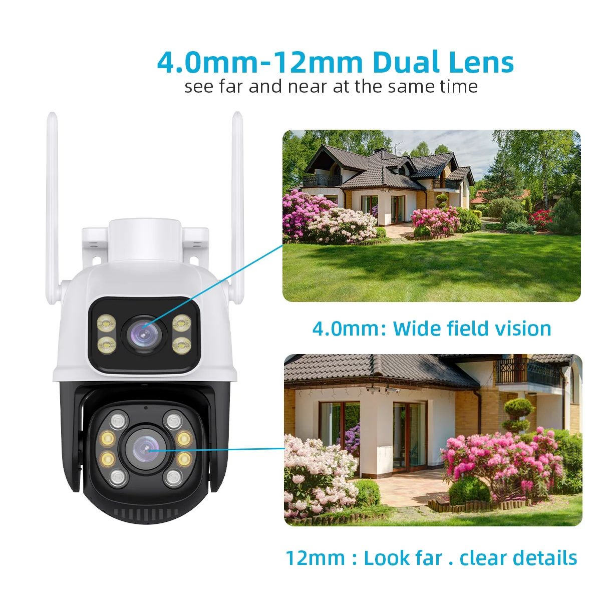SOVMIKU 8MP 4K Smart PTZ WIFI Surveillance Camera Dual Lens Screen Outdoor Night Vision Auto Track IP Camera Security Protection 12 Sd432bfe648f943dd9affe2d664dde914U SOVMIKU 8MP 4K Smart PTZ WIFI Surveillance Camera Dual Lens Screen Outdoor Night Vision Auto Track IP Camera Security Protection