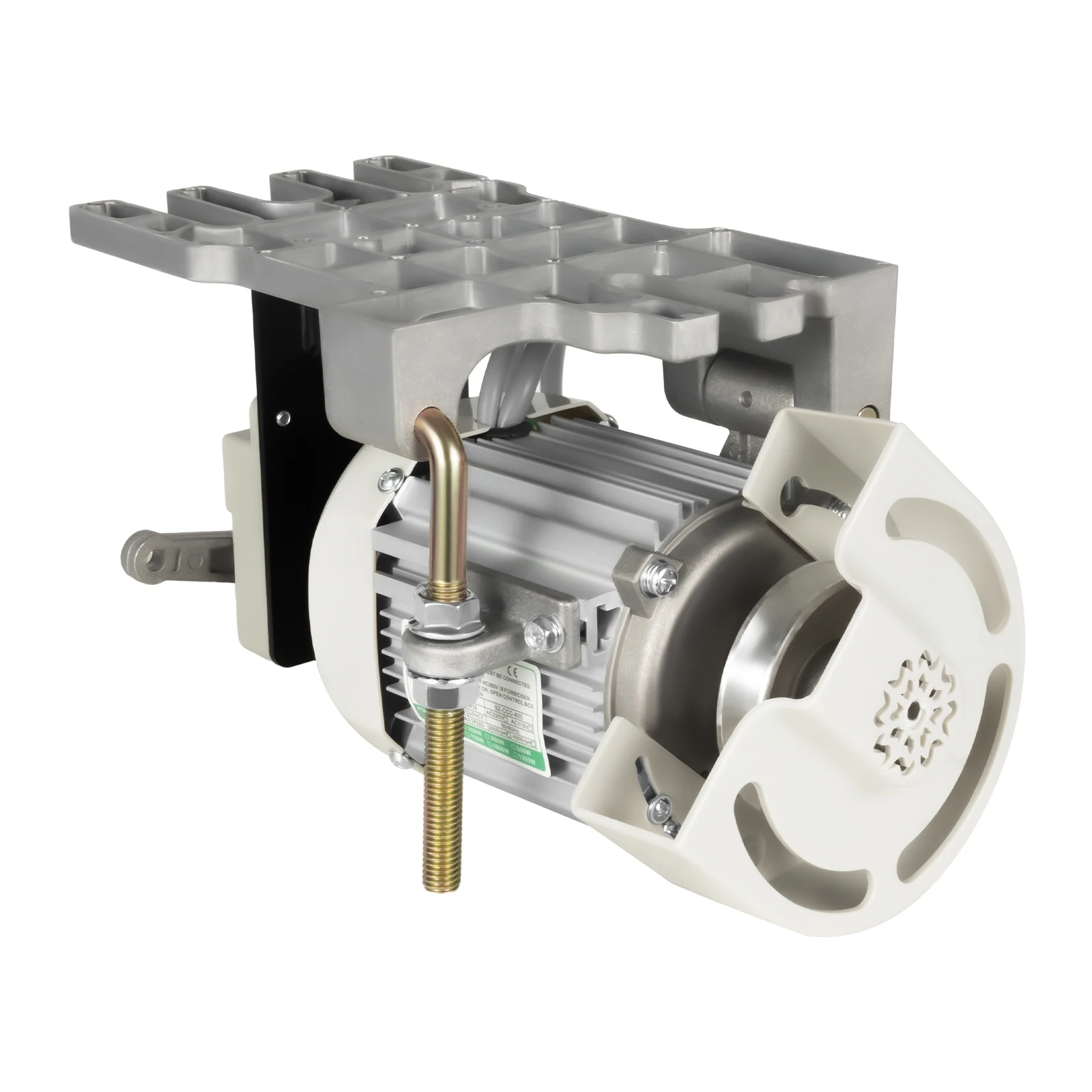 600W 110V Electronic Brushless Industrial Sewing Machine Aluminum Servo Electric Motor 500-4500RPM Noise Speed Adjustable 5