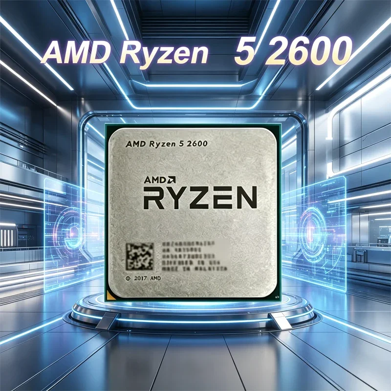 AMD Ryzen 5 R5 2600 3.4GHz 6코어 12스레드 CPU 프로세서 소켓 AM4
