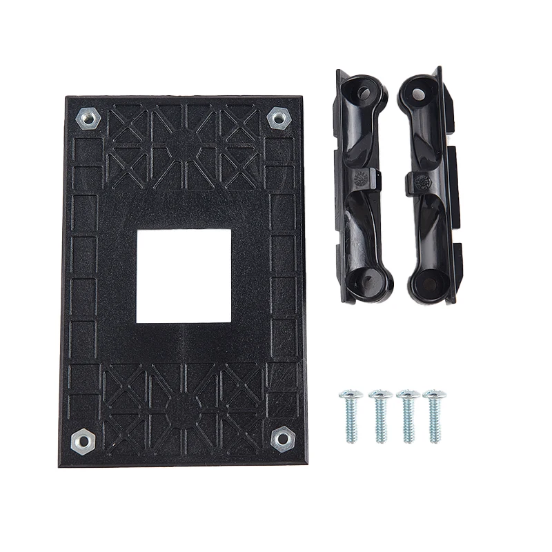 CPU Cooling Fan Bracket Kit, Rack Ventilador do Radiador, Suporte Dissipador, Base Backplate, Tomada AMD AM4