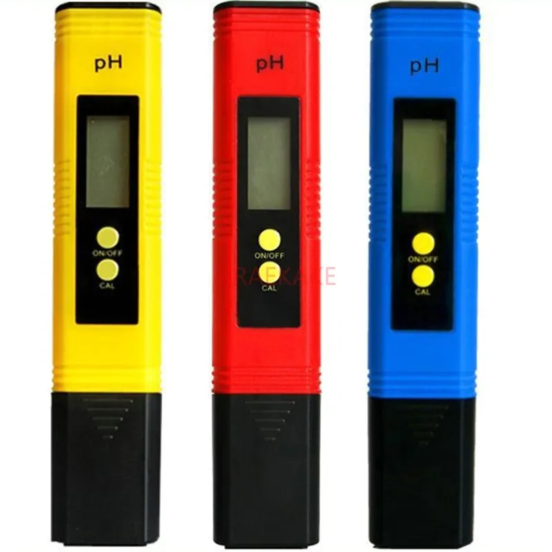 Convenient pH meter with an accuracy of 0.01, digital pH meter, water quality testing pen, fish tank value detector