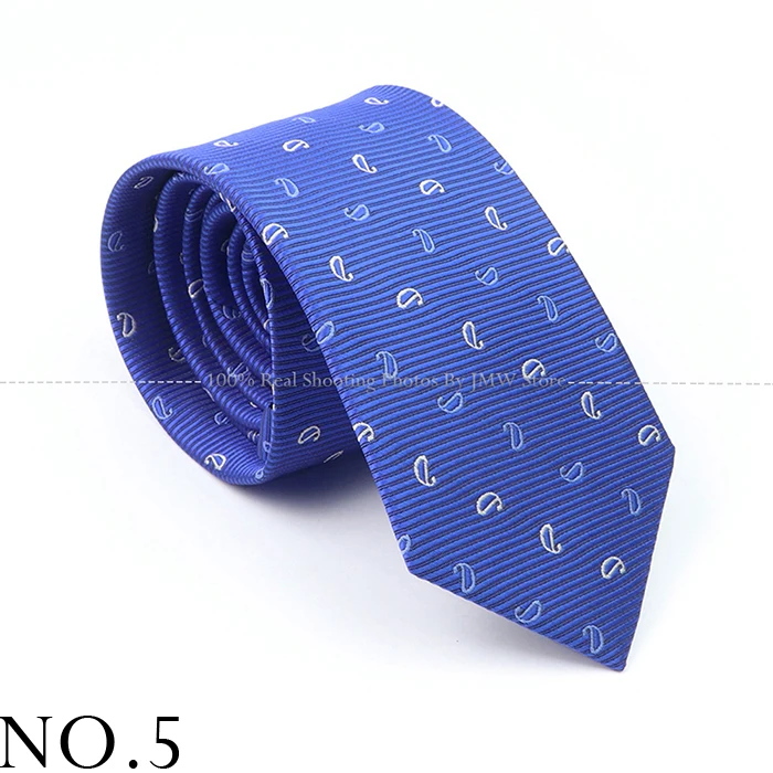 Neue Design Dot Hochzeit Männer Krawatte Grau Blau Gestreiften Paisley Blume Krawatte Männer Business Dropshipping Bräutigam Kragen Zubehör Geschenk – Detail 5
