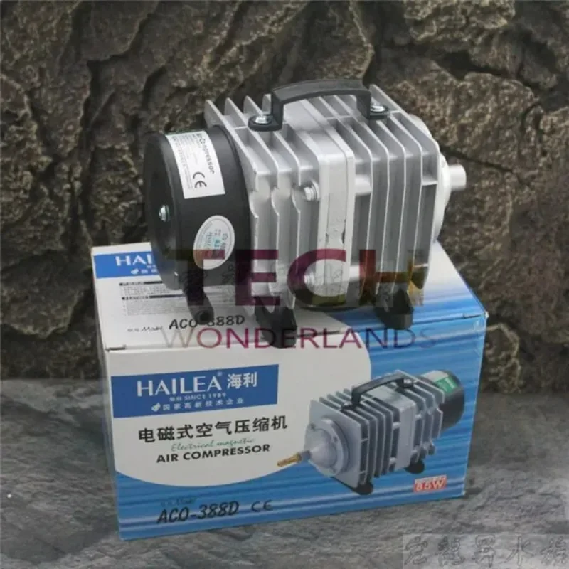 

Aquarium electromagnetic air compressor fish tank air pump oxygen pump HAILEA ACO-388D 85W 90L/min