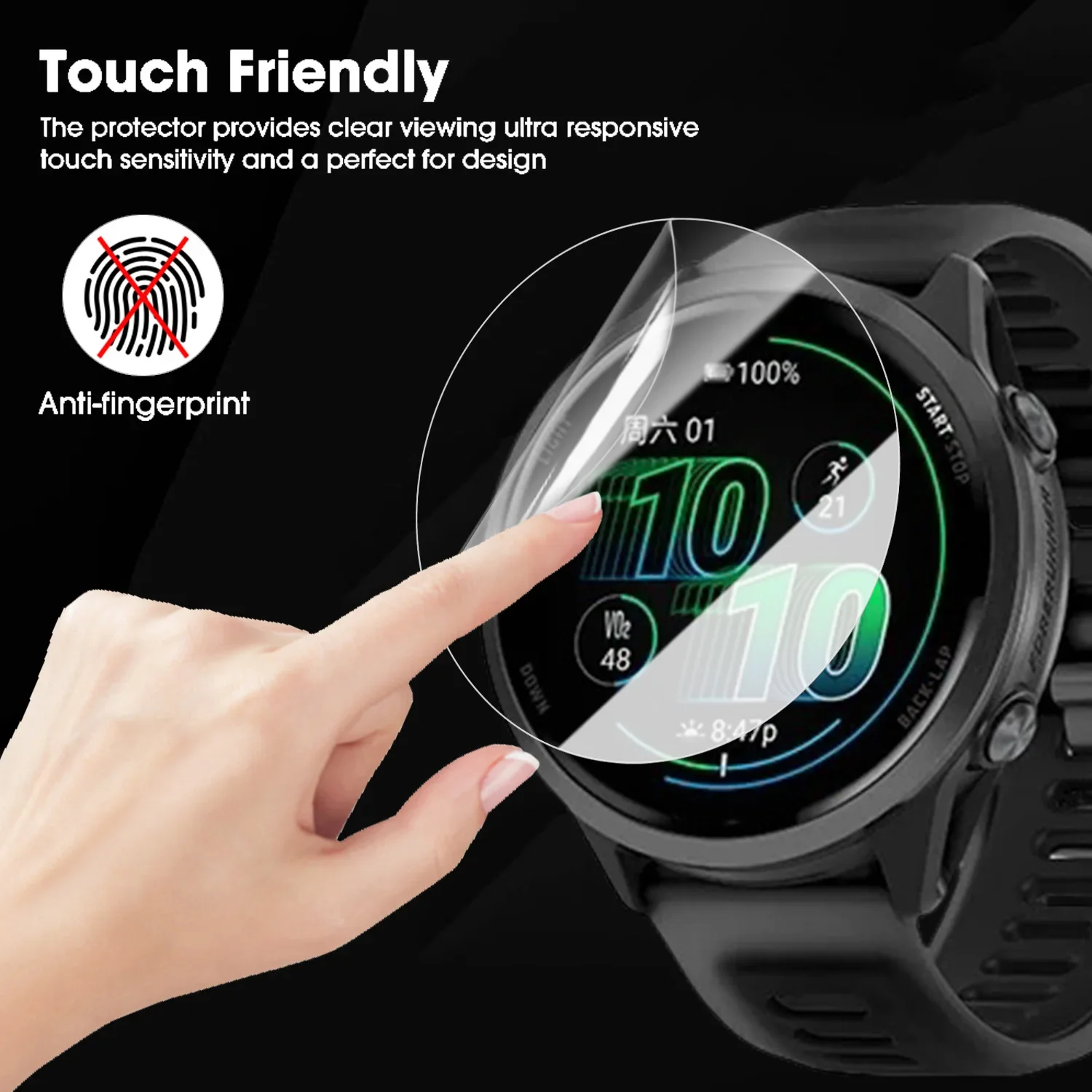 Premium Flexible Anti-Scratch Hydrogel Screen Protectors - 1 to 10 Pack
