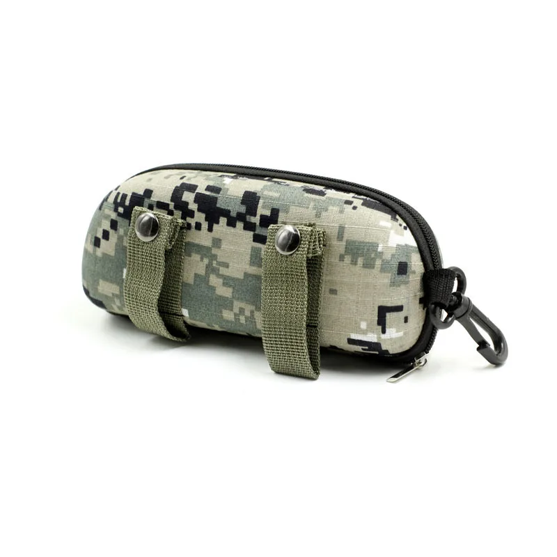 Camouflage Sunglasses Case Outdoor Portable Zipper Glasses Case