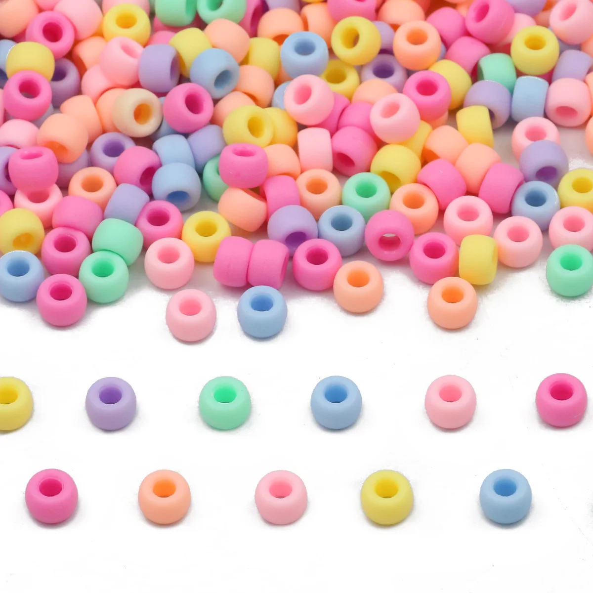 Colorful Silicone Acrylic Beads 1