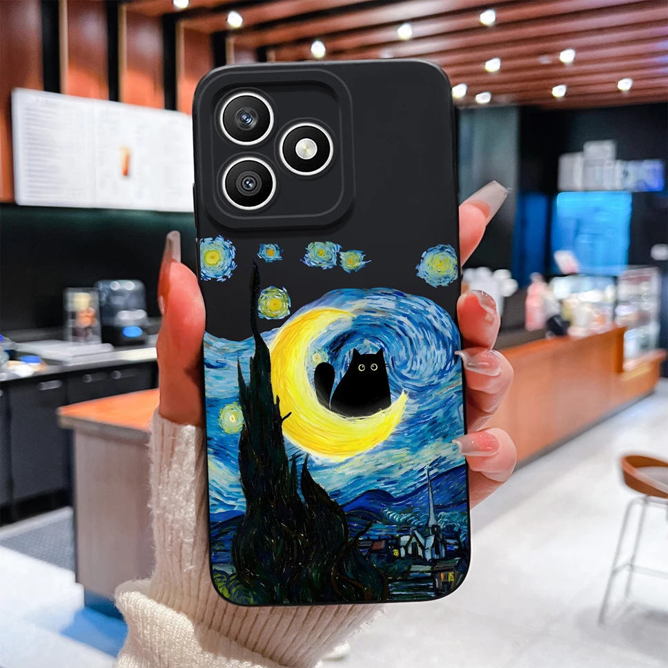 Green Cute Rabbit Pattern Silicone Case for For Honor X8D - Flexible, Anti-Drop with Full Camera Protection