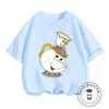 Summer's Disney Cuties Vibrant Beauty and the Beast Prints Enliven Cute, Simple, Hip-Hop Inspired T-shirts for Boys and Girls 1