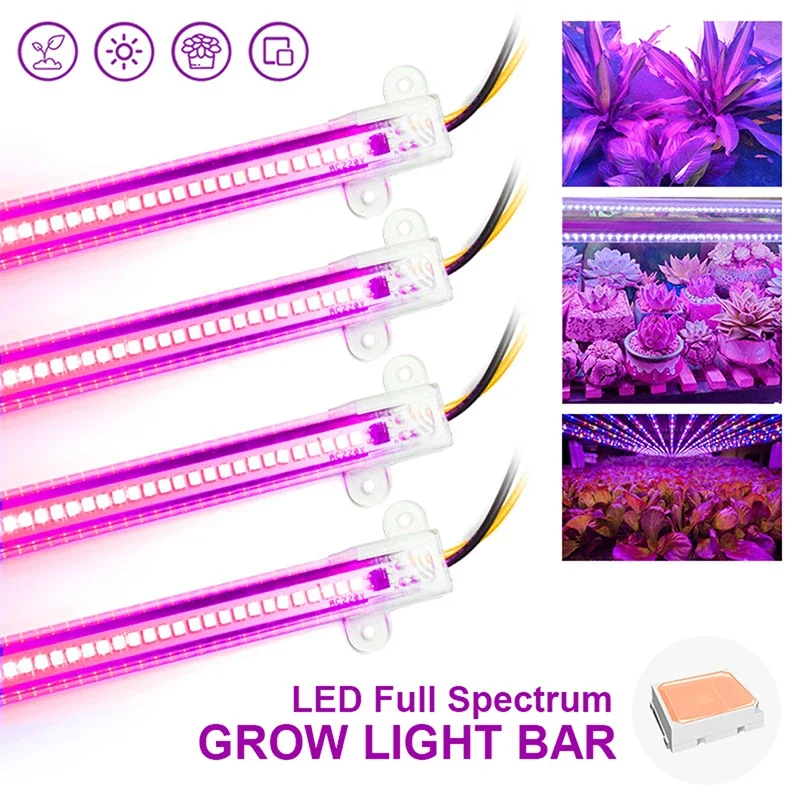 LED Plant Grow Light Timing Usb Full Spectrum Hydroponics Growing Lamps for Succulent Flowers Seedling Indoor Cabinet Lamp