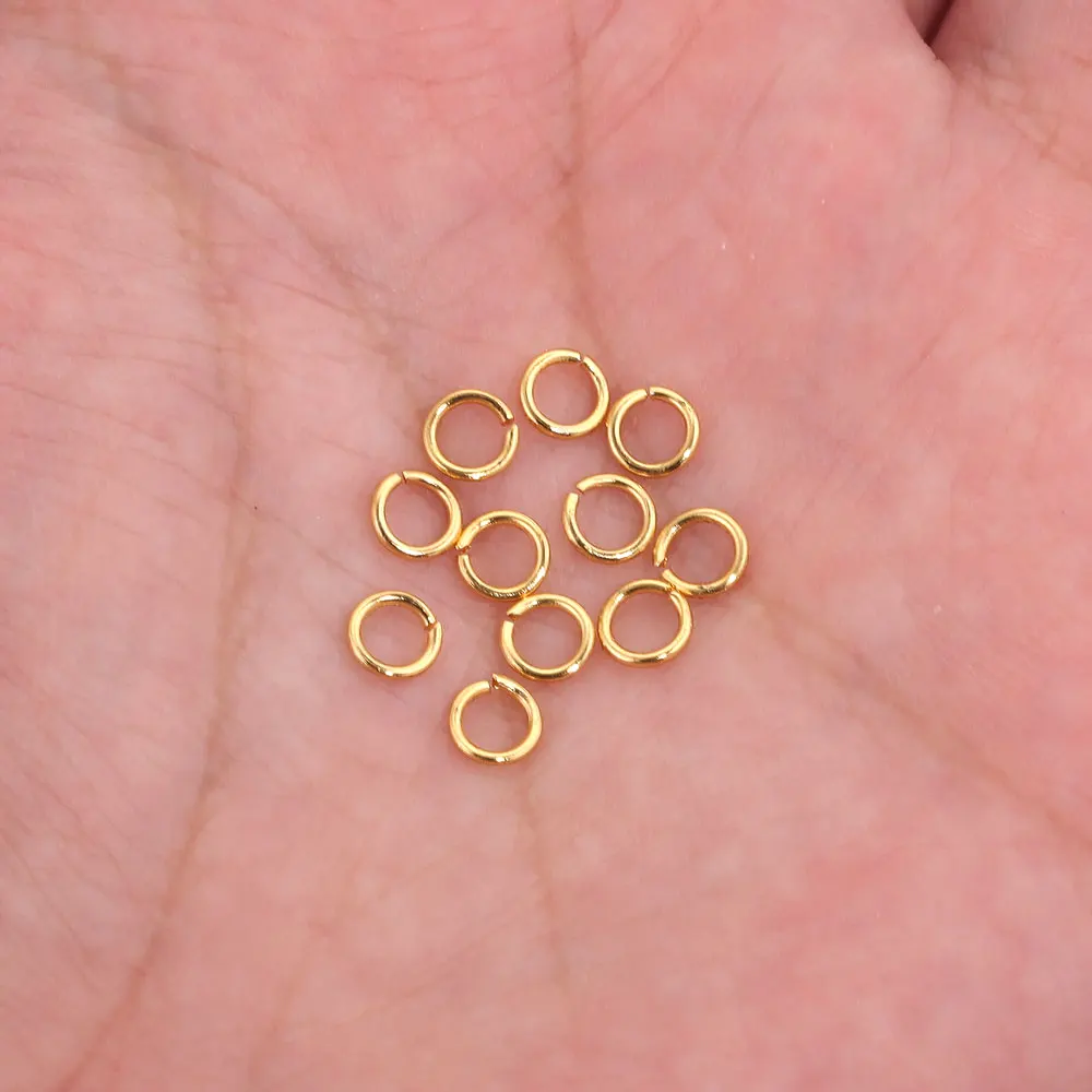 Beadsnice 925 Sterling Silver Jump Rings Single Loops Open Jump Rings &  Split Rings For Jewelry Finding DIY ID25629 - AliExpress