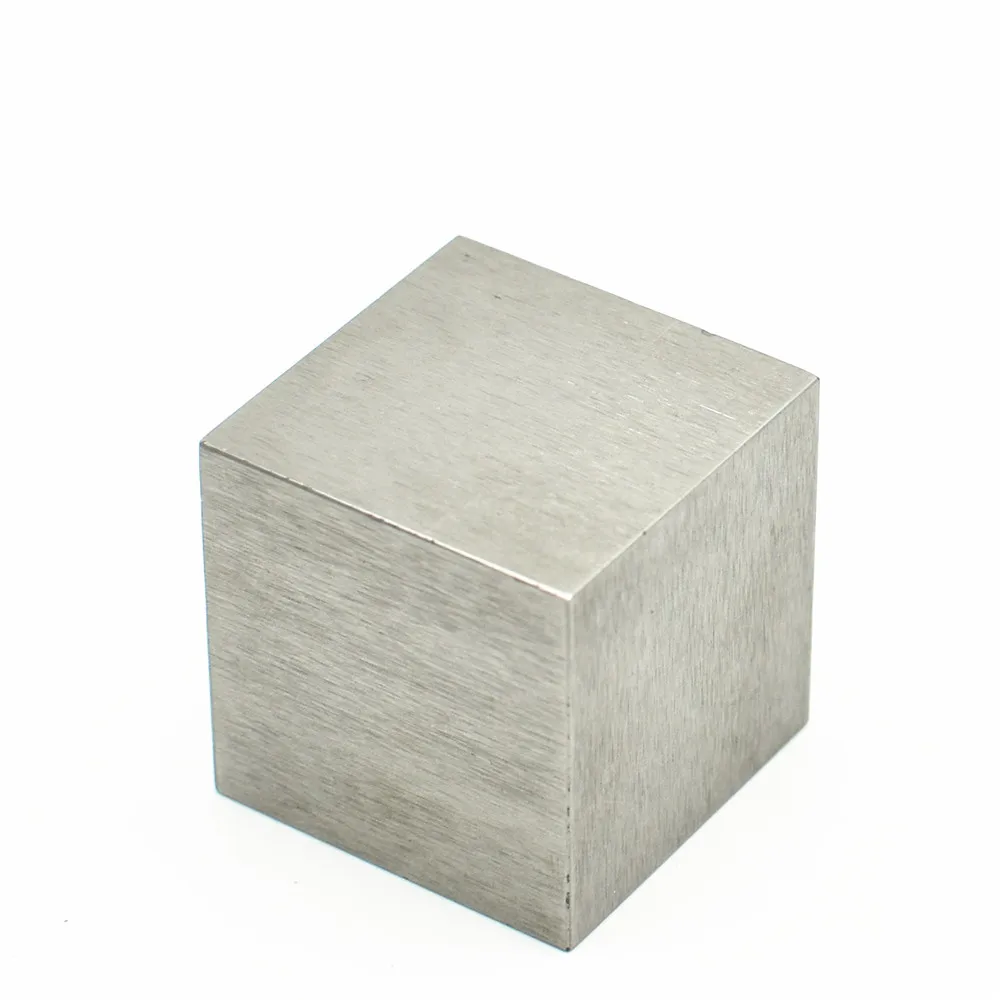 TungstenCubeWBlockHighPurity999995NHardElementMetalSimple