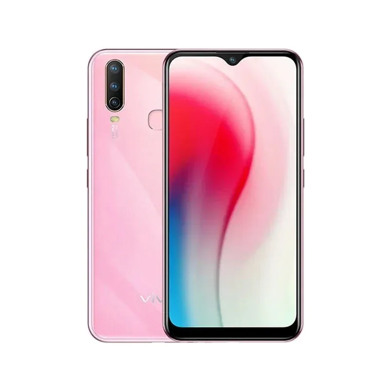 Vivo Y17 4G SmartPhone Global firmware Android MediaTek MT6765 6.35-inch screen Face + fingerprnit ID 4GB 128GB Used Phone 5