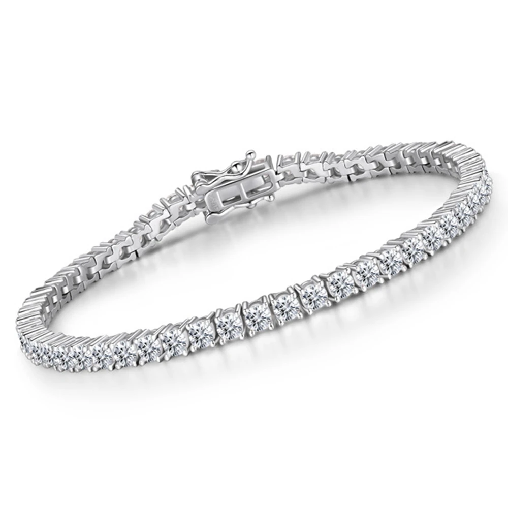 ブレスレット Tennis Bracelet [SIZE.1] Sterling Silver Tennis Bracelet Diamonds | Tennis Bracelet