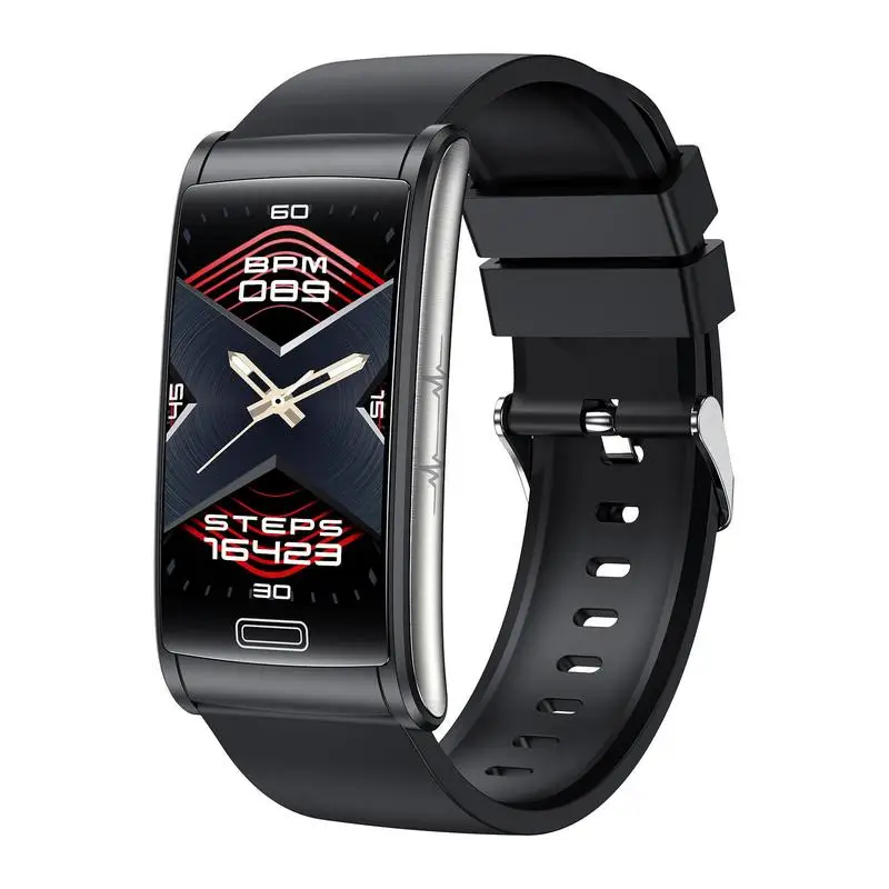 

2023 New Non-invasive Blood Glucose Health Smart Watch Men ECGPPG Blood Pressure Thermometer Waterproof Smartwatch