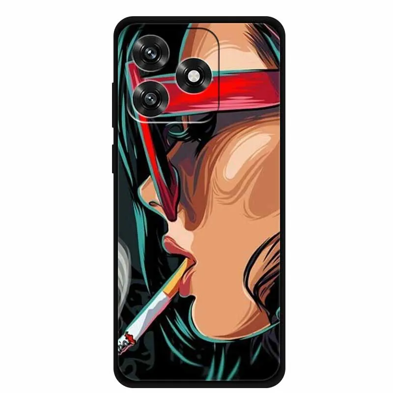 Luxury Soft Silicone Shockproof Protective Phone Case, 6.74