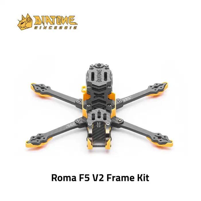 

DIATONE Roma F5 V2 Analog 218mm Digital 226mm T300 3K Carbon Fiber Frame Kits for RC FPV Racing Freestyle 5inch Drones DIY Parts