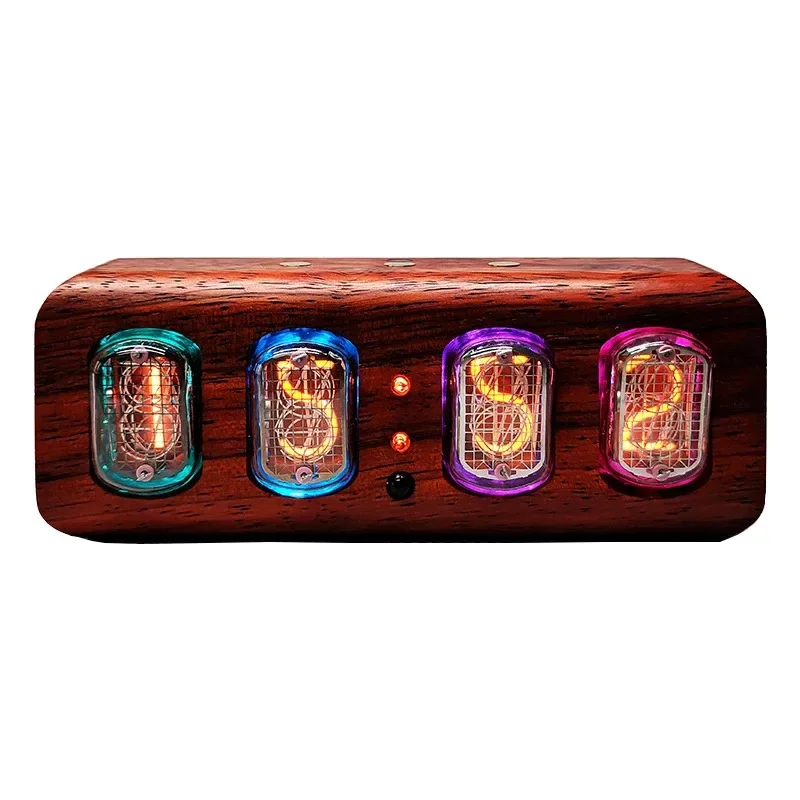 Retro Nixie Tube Digital Clock Creative Electronic Table Clocks Nordic Living Room Decoration Ornaments Smart Bluetooth Control digital clock,table clock,nixie tube clock