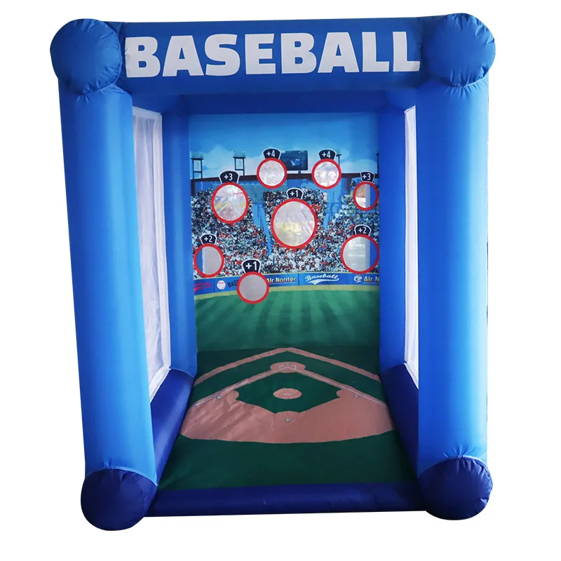 

Бесплатная доставка по воздуху, портативная Детская Надувная Карнавальная игра, бейсбол, гол, игра в гольф