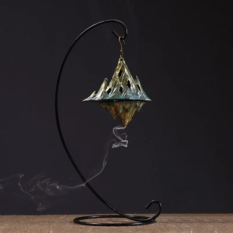 

Ceramic Backflow Incense Burners Waterfall Luxury Smoke Ramadan Incense Holder 2022 Diffus Quemador De Incienso Home Decor