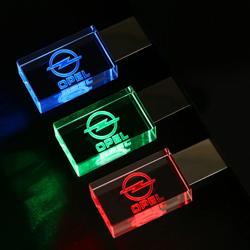 128GB com luzes coloridas de 64GB Azul