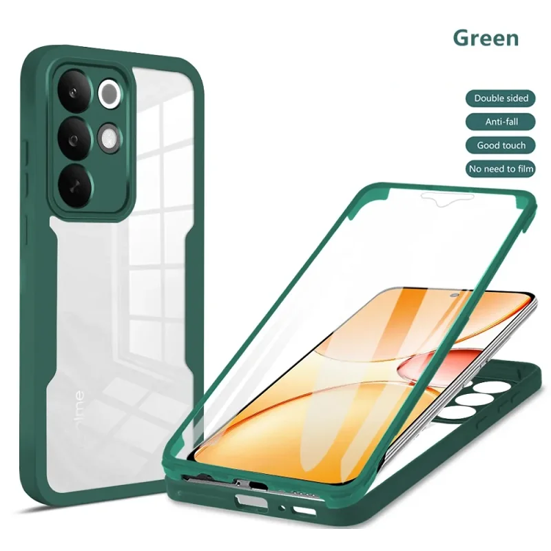 360° Protection Cover with Double-Sided Front Film Screen Protector