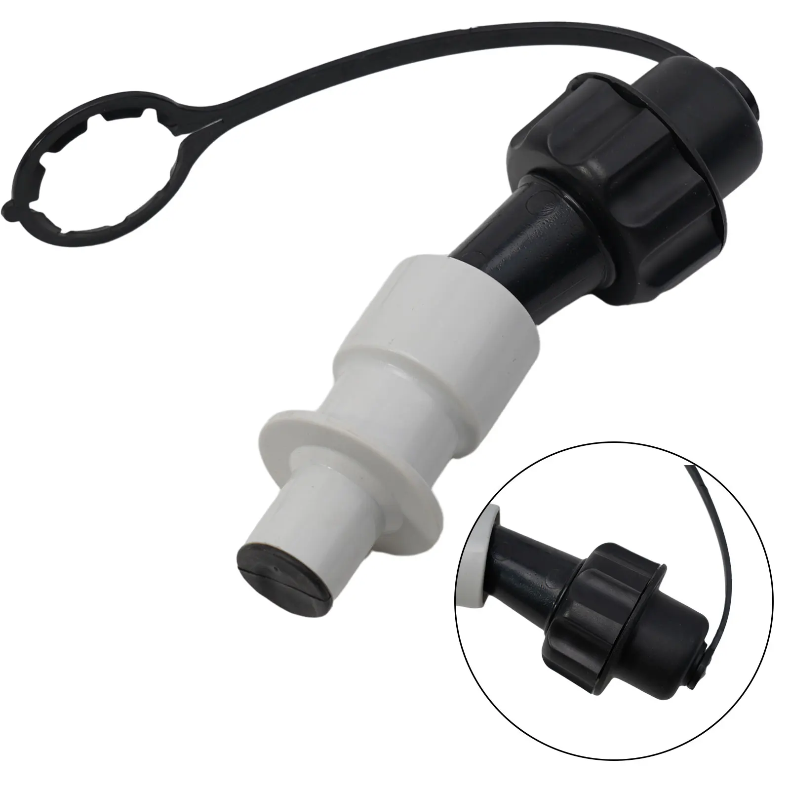 Injection System Chain Type Oil 1* Prevent Overfilling Without Oil Spill Port Plastic Material Practical Quickly Refill