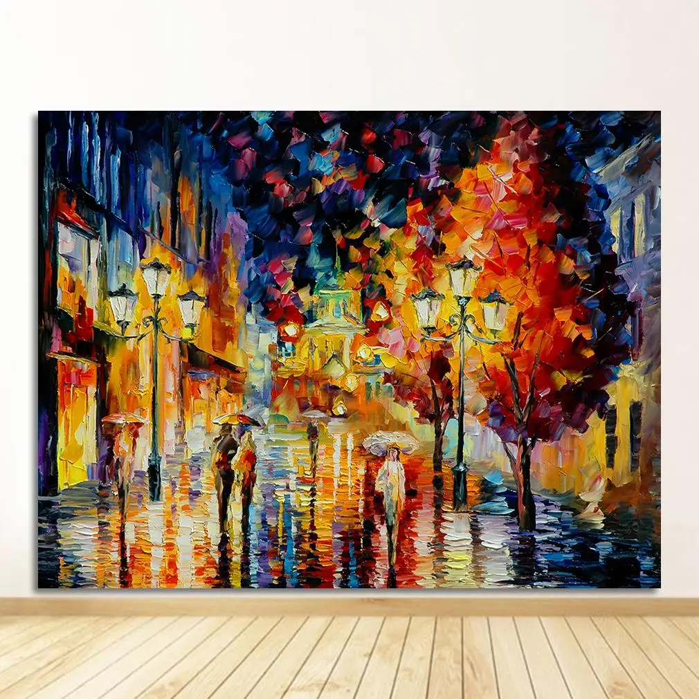East Urban Home «Paris Flight» par Leonid Afremov - impression d'art graphique - Canada