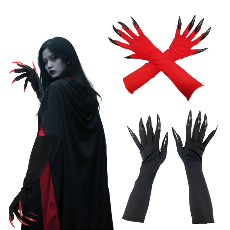 Lange Nägel Handschuhe Für Halloween & Cosplay - Gruselige Kostüm Accessoires