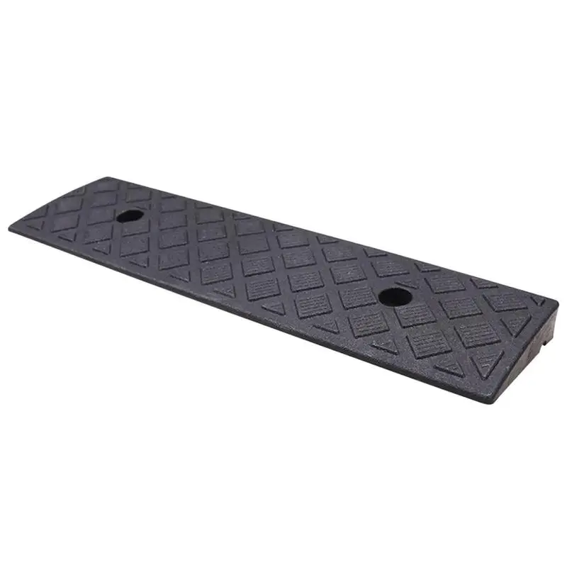 Driveway Ramp Step Mat Heavy Duty Home Threshold For Driveway Non Slip Flooring Ramp Versatile Garage Sloping For Scooters