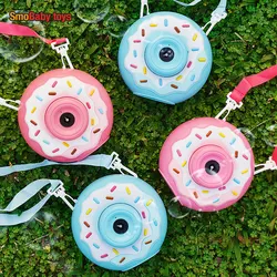 Appareil photo électrique pour enfants, Machine à faire des beignets, lumière, musique, stand, appareil de soufflage de bulles, jouet, cadeau 