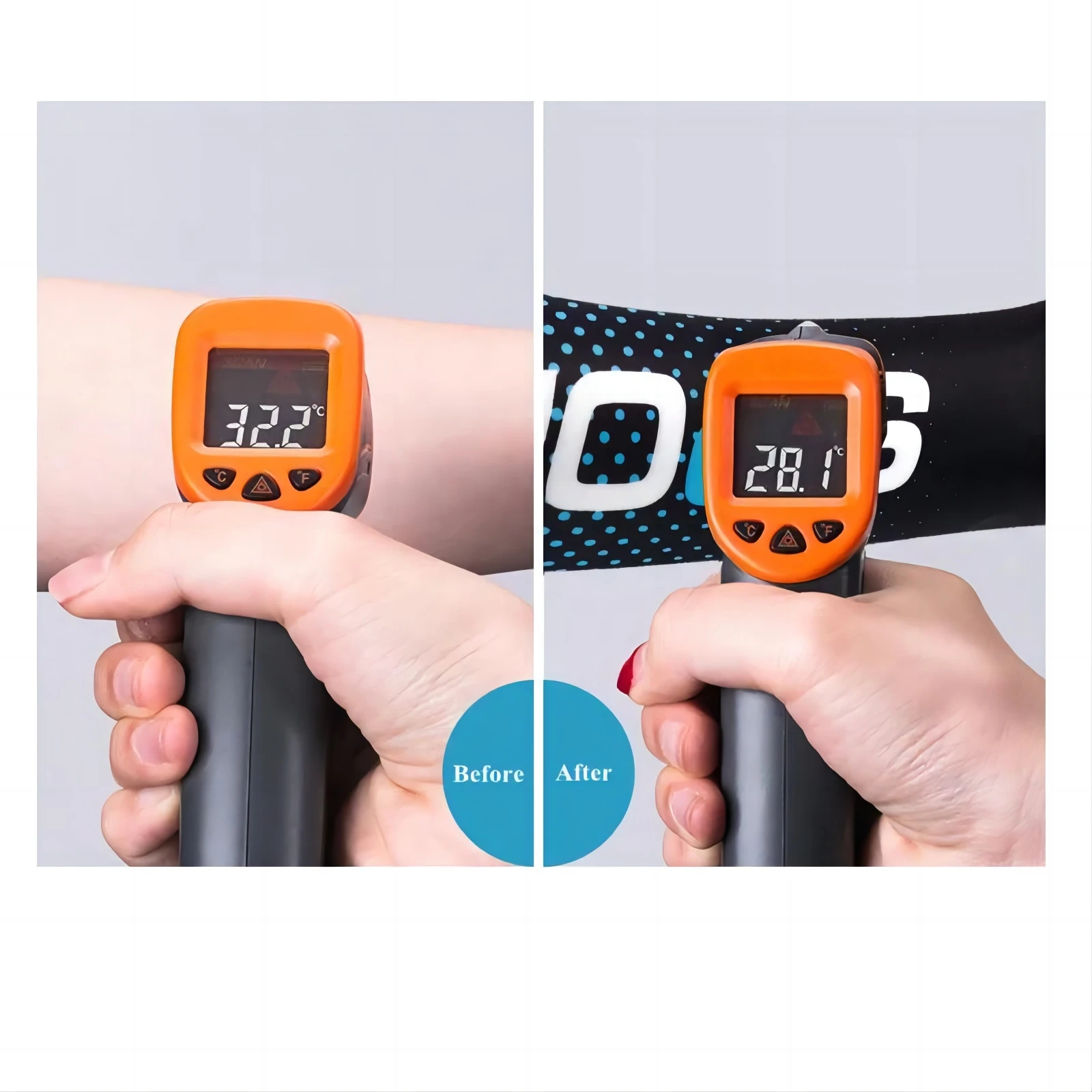 Maniche Sportive UV Ghiaccio Con Polsino A 5 Dita: 2 Pezzi Protezione Solare Per Uomo, Pesca E Ciclismo