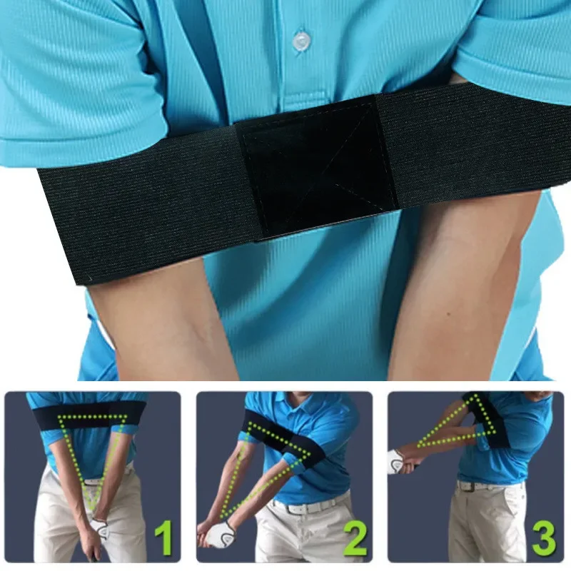1pcs Golf hand movement correction belt swing elastic belt arm posture corrector arm corrector
