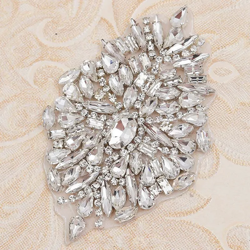 Rhinestone patches sew on crystal rhinestone stones and crystals sewing rose  gold rhinestones for wedding clothes evening dress - Price history & Review, AliExpress Seller - FANGZHIDI Official Store