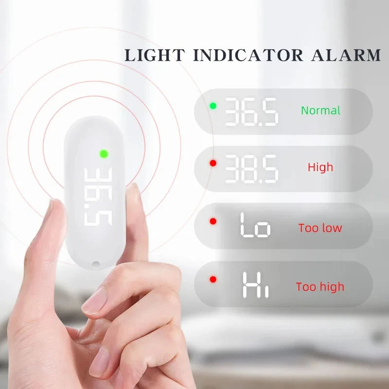 Digital Thermometer MINK Medical Rechargeable Digital Forehead Thermometer Electronic Clinical Accuracy Non-contact Body Temperature Kids