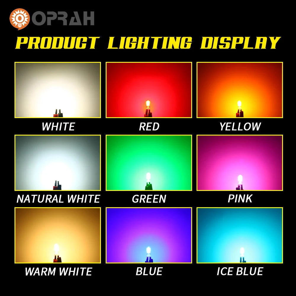 2PCS T10 W5W Led ���� T15 W16W 921 912 Canbus �����̾� COB ����̺� ���� ���׸��� �ڵ� �극��ũ �� ���� ���� �� 6000K 12V